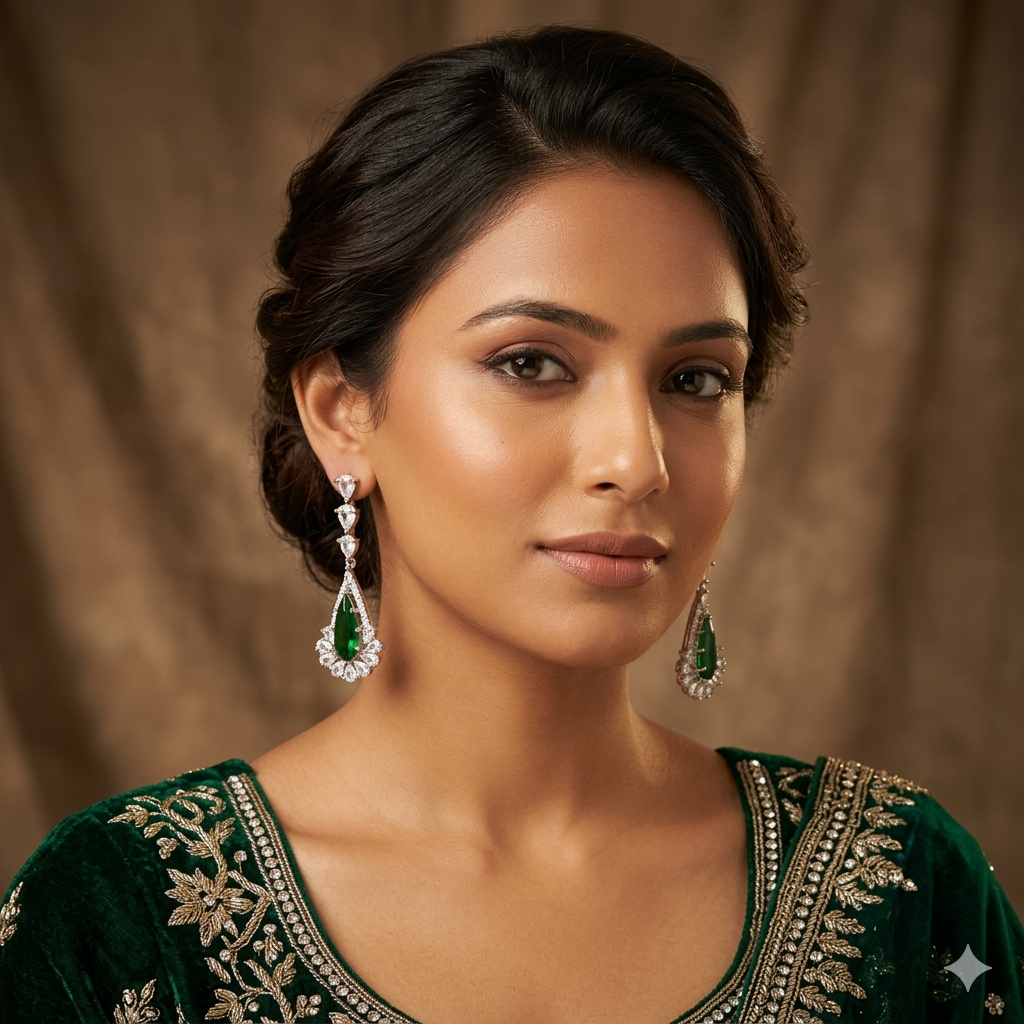 American Diamond Earrings