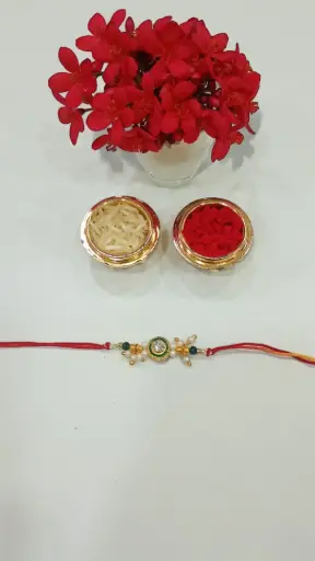 [GAF-RAK-RAK-HAN-0008] Signature Handcrafted Rakhi