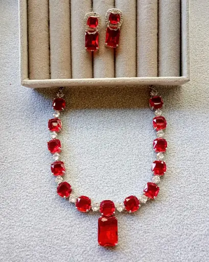 [JEW-IMI-NEC-GEM] Test Enchanted Gemstone Necklace Collection